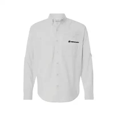 Long Sleeve Fishing Shirt product image on white background