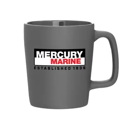Storm Gray Marine Block Logo Mug product image on white background