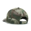 All Over Camo Deep Woods Cap Back Image on white background