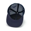 Navy Emblem Cap Product Image on white background