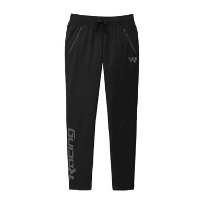 Deep Black Ladies Performance Joggers product image on white background