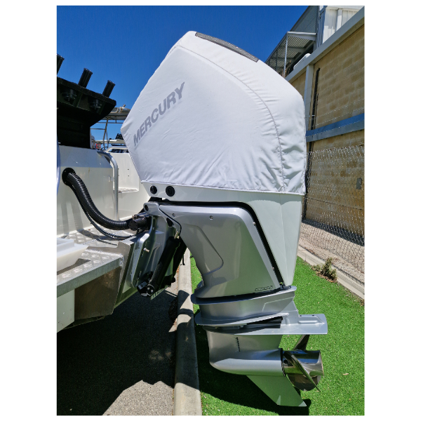 Mercury Breathable Engine Cover - 175-225hp, 3.4L V6 2018-2024 - White
