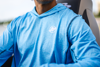 Hooded Performance Shirt - Columbia Blue	