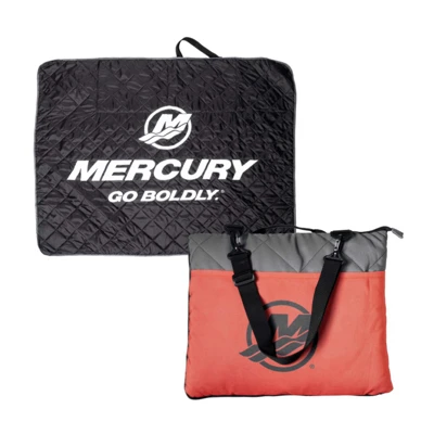 Mercury Travel Blanket Product Image on white background