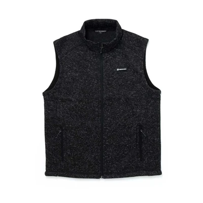 Sweater Fleece Vest Product Image on white background