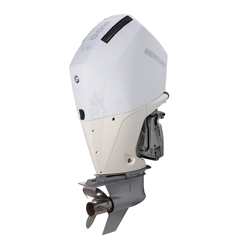 Mercury Breathable Engine Cover - 200-300hp, 4.6L V8 2018-2024 - White ...
