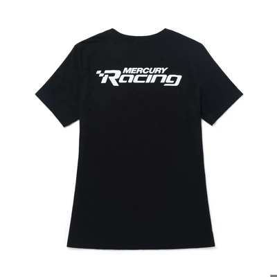 Mercury Racing Womens Speed Seeker Tee Front Product Image with Racing Logo on the left chest