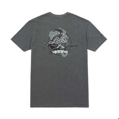 Mercury Racing Lake X Tee Front Product Image with Mercury Racing and Lake X logo on the left chest