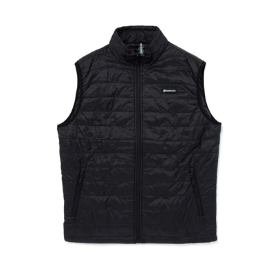 Packable Puffer Vest Front Product Image with the Mercury logo on the left chest