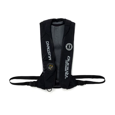 Mercury Racing Elite 28 Hydrostatic Inflatable PFD Front product image on white background