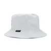 White Mercury Racing Bucket Cap Side View Image with Mercury Tag