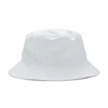 White Mercury Racing Bucket Cap Back View Product Image on white background