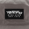 Graphite Mercury Racing Bucket Cap Logo