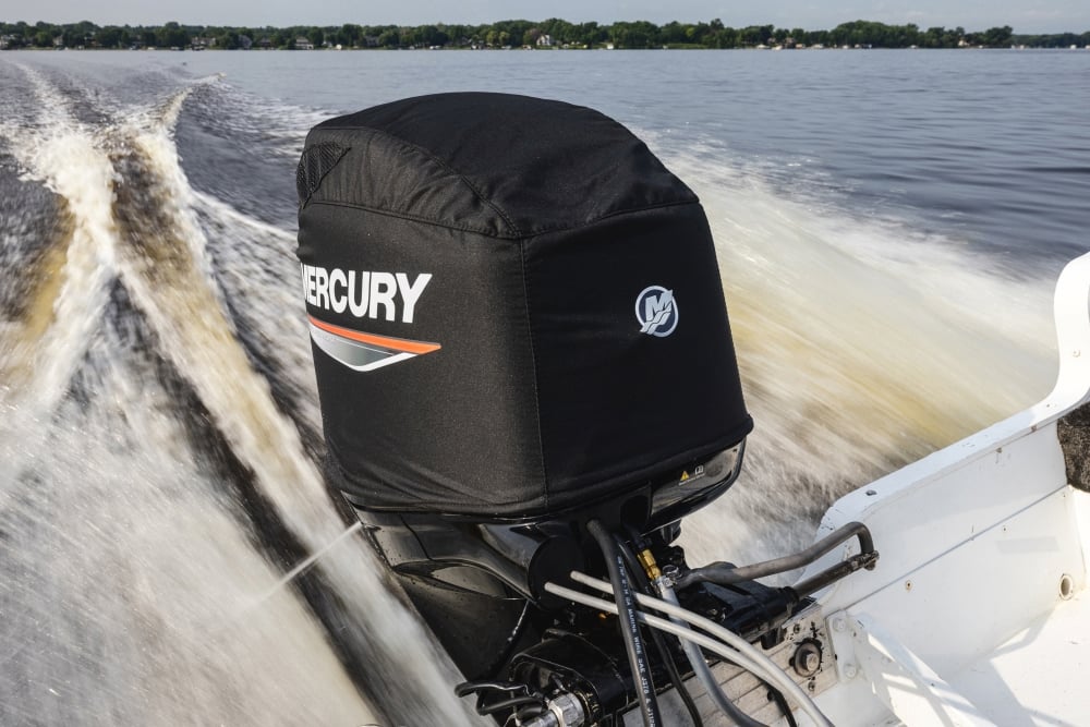 Mercury Breathable Engine Cover - 75-115HP 4 Stroke - Black | Mercury ...