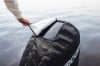 Black Mercury Breathable Engine Cover - 175-225hp, 3.4L V6 2018-2024 Product Image on background	