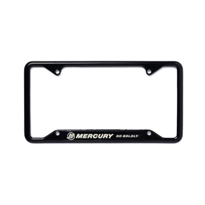 License Plate Frame on white background