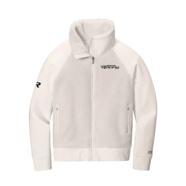 Mercury Racing Women's Sherpa Jacket Product Image on white background	