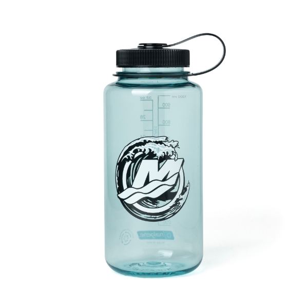 Nalgene Wide Mouth Water Bottle Product Image on white background	