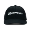 Black Logo Cap Front View Image on white background