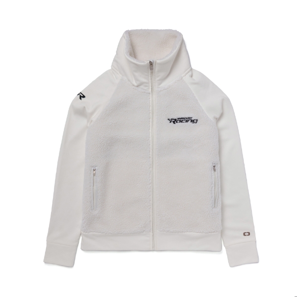 Mercury Racing Women's Sherpa Jacket Front product image with Mercury Racing logo on the left chest