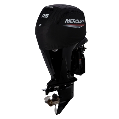 Front image of the Mercury 115hp 2.1L Vented Splash Cover on white background