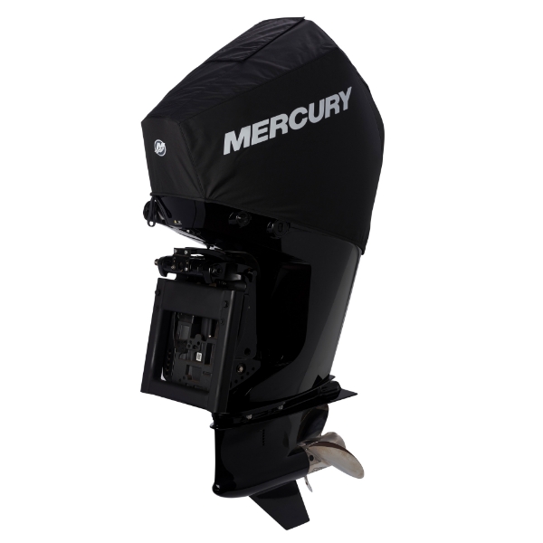 Front image of the Mercury 200hp 3.4L V6 Vented Splash Cover on white background