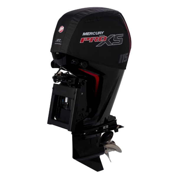 Front Image of the Mercury 115hp 2.1L ProXS Vented Splash Cover on white background