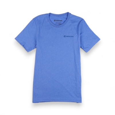 Front image of the Splash Tee with Mercury logo  on the left chest