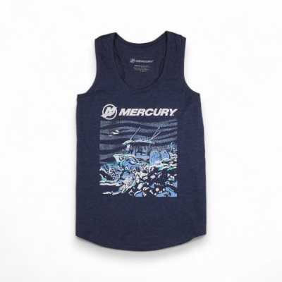 Image of the Splash Tank with Mercury graphic on the front