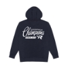 Image of the Mercury Racing Champions Hoodie with the white Champions and Mercury Racing logo on the back