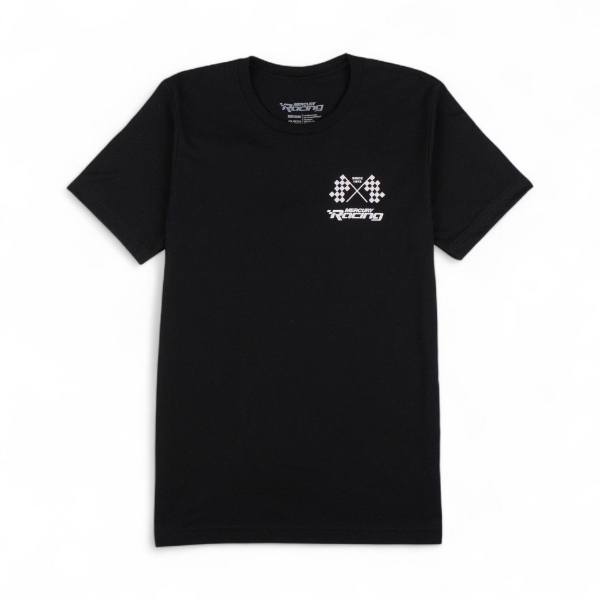 Image of the Mercury Racing Ready to Race Tee with white Mercury Racing logo on the left chest