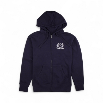 Front image of the Mercury Racing Champions Hoodie with the white Mercury Racing logo on the left chest