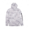 Back image of the Siberian Camo Hooded Performance Shirt on white background