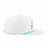 Right side image of the Carolina Hat with the rope and Mercury Marine graphic design on the front