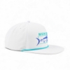 Right side image of the Carolina Hat with the rope and Mercury Marine graphic design on the front