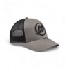 Image of the Dark Grey Classic Cap with black Mercury logo embroidered on the front