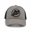 Image of the Dark Grey Classic Cap with black Mercury logo embroidered on the front