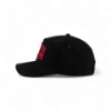 Left side image of the Frontier Hat with the red Mercury Marine logo embroidered on the front
