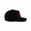 Right side image of the Frontier Hat with the red Mercury Marine logo embroidered on the front