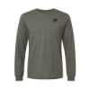 Mercury Marine Outfitter Long Sleeve green front view with small chest logo