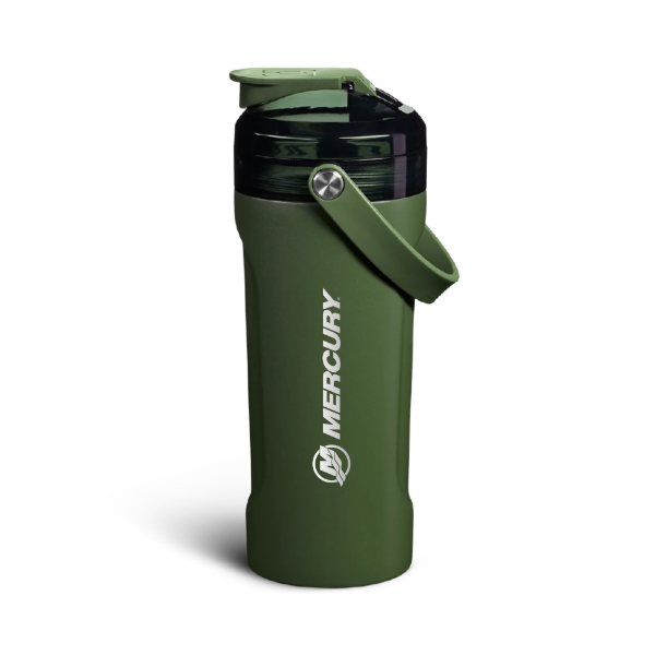 Mercury Marine BrüMate MultiShaker insulated shaker bottle in green