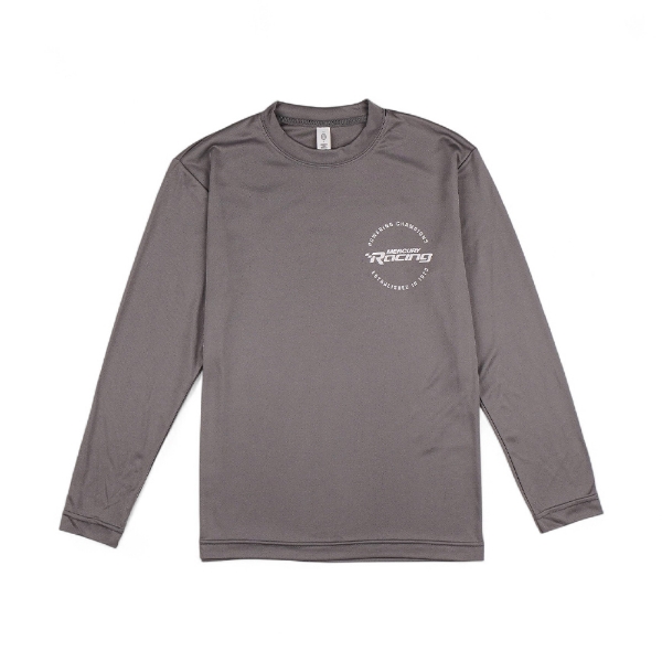Mercury Racing Racecraft Youth Performance Long Sleeve – Front View with Logo on Chest
