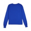 Blue youth long sleeve tee plain back