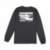 Black Mercury Racing long sleeve t-shirt back