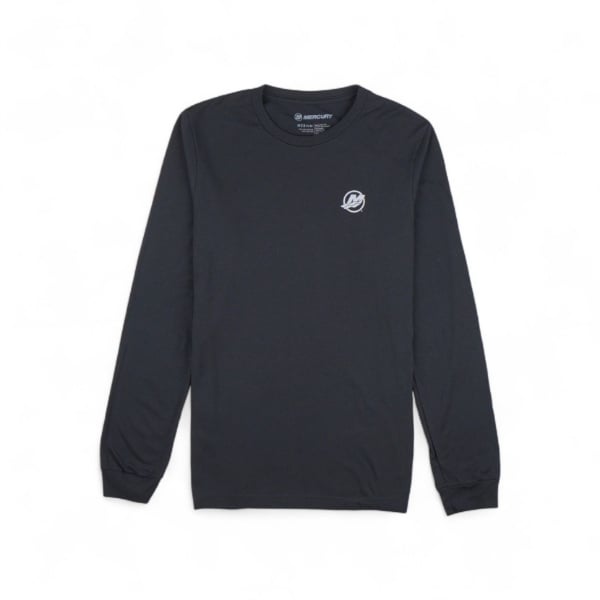 Mercury Marine Precision Long Sleeve Tee Black Front