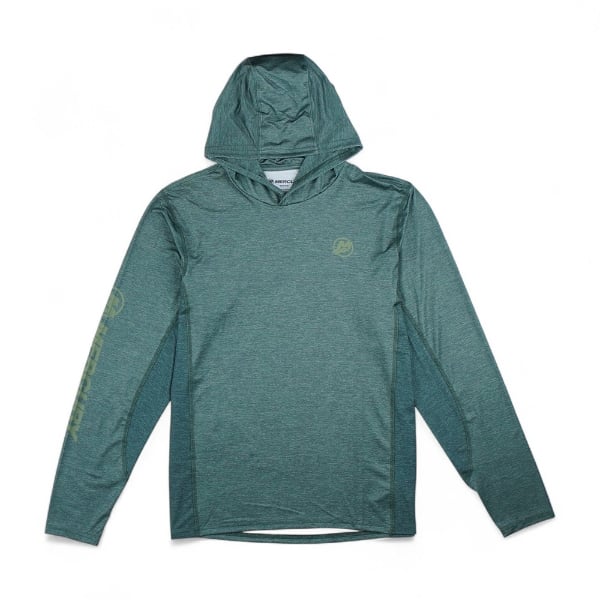 Mercury Marine Precision Hooded Performance Shirt Front