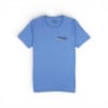 Light blue Mercury Racing tee with a small “Designed for Champions” logo printed on the left chest.