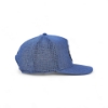 Opposite side view of Mercury Racing Racecraft Hat in heathered blue with breathable perforated panels