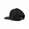 Back view of Mercury Racing Racecraft Hat in black with adjustable snapback closure