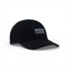Black Mercury hat angled right with Mercury Marine patch on the front.